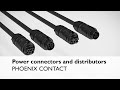 Power connectors PRC series with high degree of protection