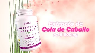 Extracto de Cola de Caballo | Diurético Natural 🌱