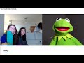 Kermit's back using pick-up lines on Omegle