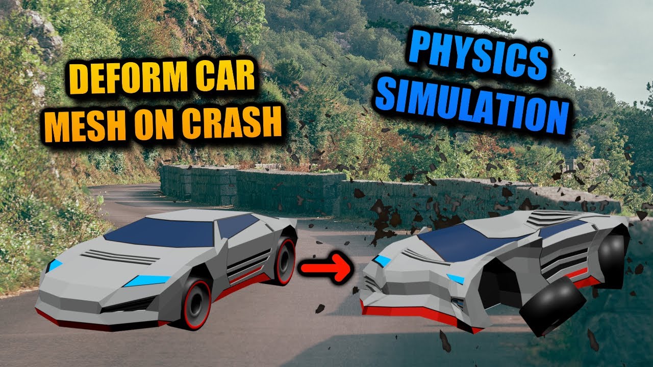 Car Crash Simulation In Game Devlog Youtube