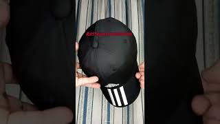 faded adidas cap before and after restoration