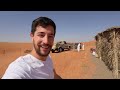 Bedouin Cook and Survive EXTREME HEAT (no rain in years) 🇴🇲 Food in Oman's HOT Desert!