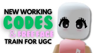 NEW WORKING CODES \u0026 FREE FACE IN TRAIN FOR UGC