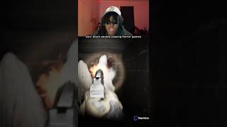 pov: black people playing horror games 😂 (Twitch/YT: HeyyVance) #chuxie #themortuaryassistant #short