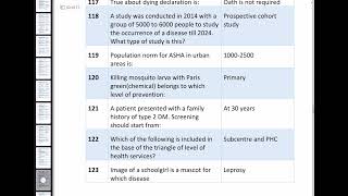 FMGE 200 QUESTIONS JAN 2025 RECALL |  COMPILED #fmge #neetpg #counselling #neet2024