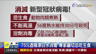 冠狀病毒怕高溫 56℃持續30分鐘滅病毒