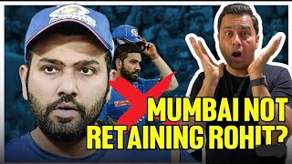 Will Rohit Sharma  be retain by Mumbai Indians 🤔 #akashchopra #Akashchopra fan page