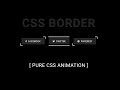 CSS Button Hover Effects | Cool css border animation