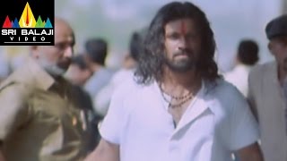 Gharshana Movie Dass Encounter Scene | Venkatesh, Asin | Sri Balaji Video
