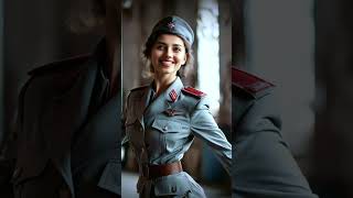 Beautiful Smile of a Military Soldier #femalesoldier