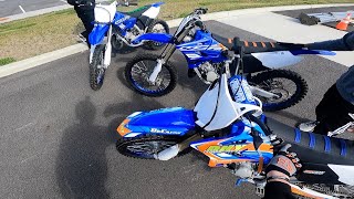 2019 YZ125 'S WHEELIE IN SYNC!