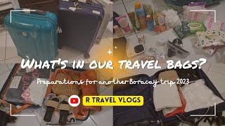 What's in our travel bags Vlog | Preparations for another Boracay trip 2023 | R Travel Vlogs