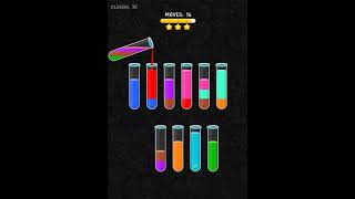 Color Water Sort 3D level 38 | Gameplay Mobile Games