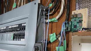 Monitoring power use with temperature sensors