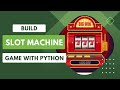 Build Text based Slot Machine Game using Python | Python Project for Beginners | CODE KING