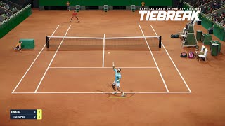 TIEBREAK - *New PATCH UPDATE* - Rafael Nadal Vs Stefanos Tstisipas I Roland Garros I Expert AI (PS5)