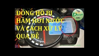 SuperDream LDD - Xử lý đồng hồ Koso bị hầm hơi nước (Phần 9) [how to remove moisture in speedometer]