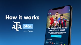 Download the AFA PLAY app in all your devices!