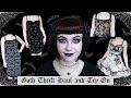 GOTH THRIFT HAUL & TRY ON | Gothic Clothing | Motel, Hot Topic, Asos & Vintage Pieces