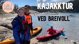 Padletur i Bunnefjorden - Leie kajakk på Breivoll DNT-hytte - Kayak trip at Breivoll