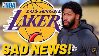 LAST HOURS! BAD NEWS LAKERS CONFIRMED! LOS ANGELES LAKERS NEWS - NBA  TRADE RUMORS