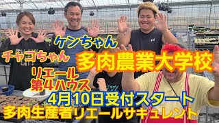 【多肉植物】【ガーデニング】可愛い多肉植物を育てる‼️リエール農業大学校‼️（=農業塾）【ガーデニング】2023年3月25日