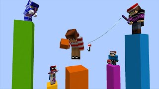 Minecraft but if I Reach Build Limit, my Friends LOSE