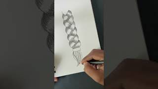 How to draw Realistic Hair Braids✨ #shortsfeed #shortsvideo #drawing #realisticdrawing #tutorial