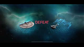 Star Trek Fleet Command: logs from Infinite Incursions face off with lvl 34 player from server 36