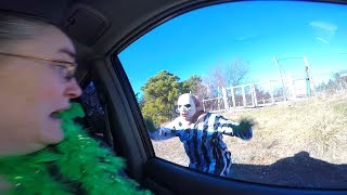 Attacked By A Leprechaun!?! Scary Clown Attacks In St. Paddy&'s Day Disguise