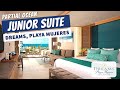 Junior Suite Partial Ocean View | Dreams Playa Mujeres Resort | Full Walkthrough Room Tour | 4K