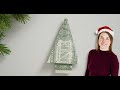 escape ordinary money gifting easily fold a christmas tree dollar bill origami