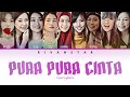 [UPDATED] Cherrybelle - Pura Pura Cinta (Color Coded Lyrics)