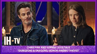 Chris Pine & Sophia Lillis Interview - Dungeons & Dragons: Honor Among Thieves (