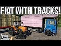 NEW MODS FS19! AUTOLOAD SEMITRUCK + FIAT WITH TRACKS! | FARMING SIMULATOR 19