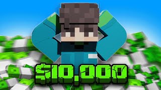 I COMPETED FOR $10,000 INSIDE MINECRAFT