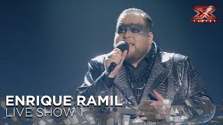 Enrique Ramil wows the judges with 'The Sound Of Silence' | Live Show 1 | The X Factor 2018