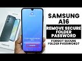 Samsung A16: How to Remove Forgotten Password From Secure Folder