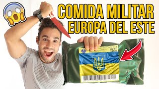 PROBANDO COMIDA MILITAR DE EUROPA DEL ESTE...