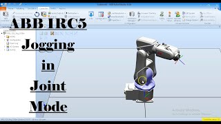 ABB IRC5 Robotics - Jogging in Joint Mode the Basics