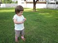 ルウナちゃんのシャボン玉遊び（1歳７カ月児）