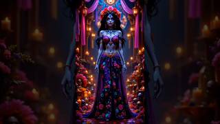 Слияние Princess Disney x La Muerte #disney #ai #aiart #princess #анимация #cute #shorts #edit