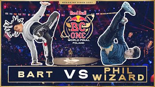 B-Boy Bart vs. B-Boy Phil Wizard | Top 8 | Red Bull BC One World Final Poland 2021
