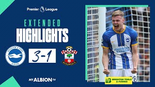 Extended PL Highlights: Albion 3 Southampton 1