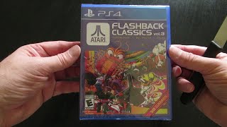 Atari Flashback Classics Vol. 3 Unboxing LPOS
