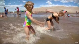 Surge flow: The Great Sand Dunes rare natural phenomenon