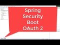 Spring Boot Security OAuth 2