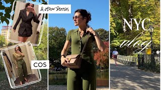 Autumn in New York VLOG - COS  & Other Stories try on!