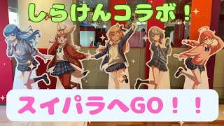 【ホロライブ】スイパラ×しらけんコラボ！推し活\u0026デブ活で大満足！