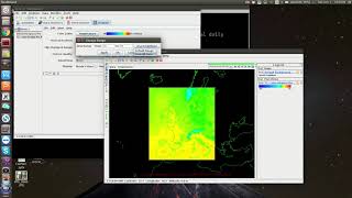 Visualizing the output from the WRF model using IDV